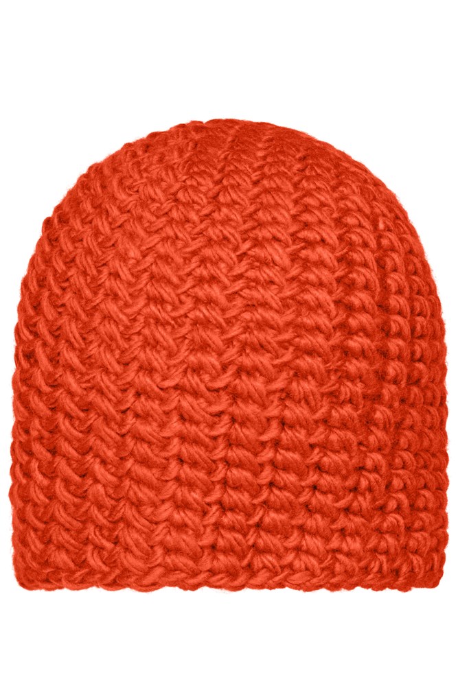 Casual Outsized Crocheted Cap