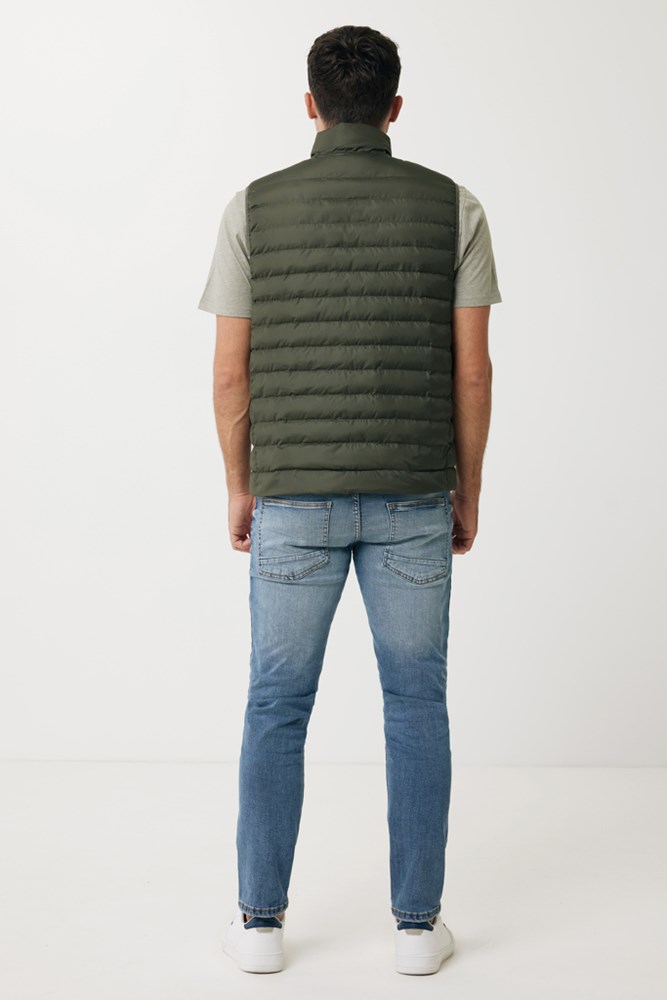 Iqoniq Meru Herren Bodywarmer aus recyceltem Polyester