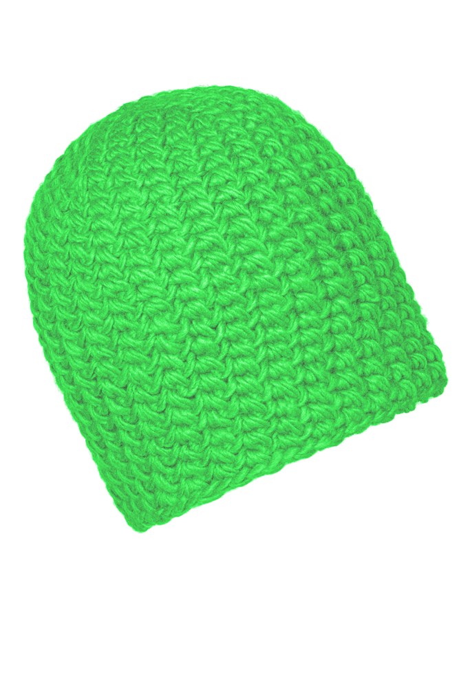 Casual Outsized Crocheted Cap