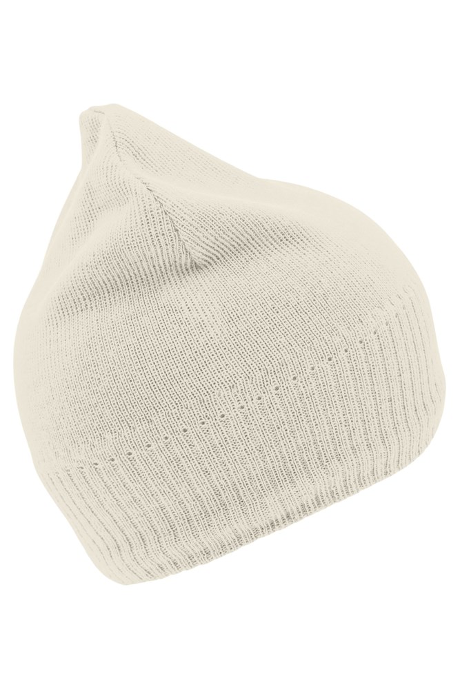 Knitted Beanie with Fleece Inset