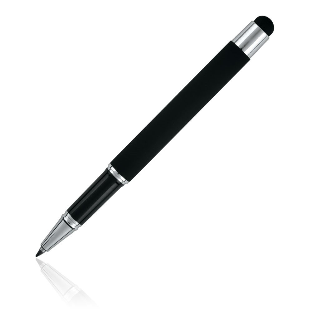 Pierre Cardin® CLAUDIE Set aus Rollerball Touchpen und Kugelschreiber Stylus, schwarz