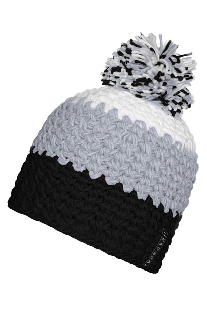 Crocheted Cap with Pompon