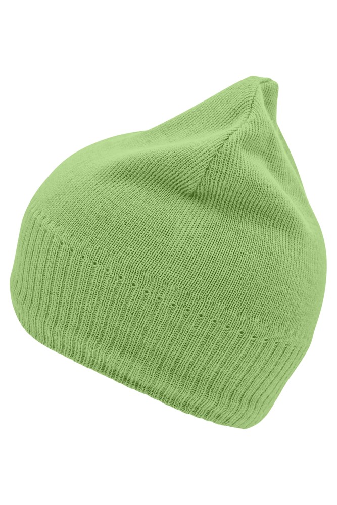 Knitted Beanie with Fleece Inset