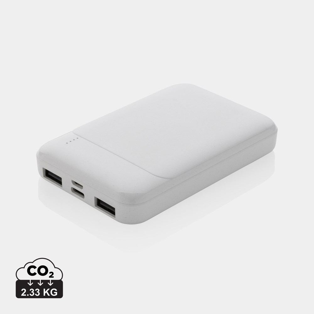 5.000mAh Powerbank aus RCS recyceltem Kunststoff