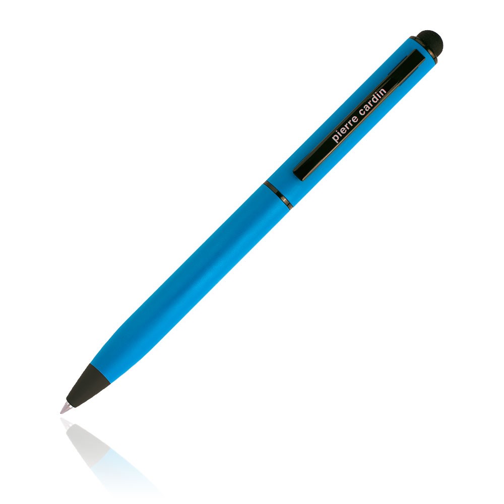 Pierre Cardin® CELEBRATION Set aus Rollerball Touchpen und Kugelschreiber Stylus, hellblau