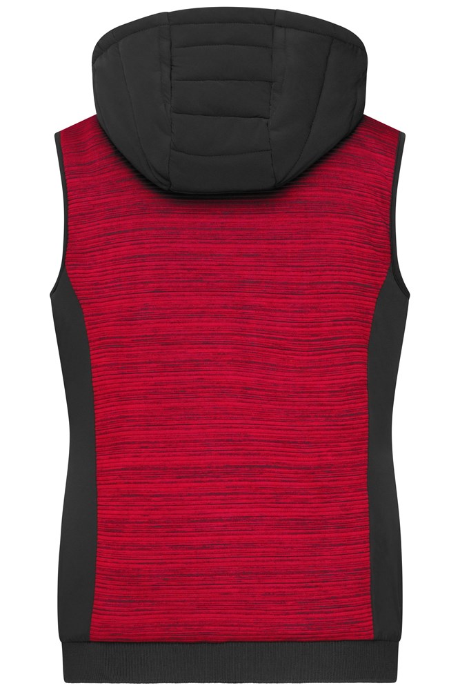 Ladies' Padded Hybrid Vest