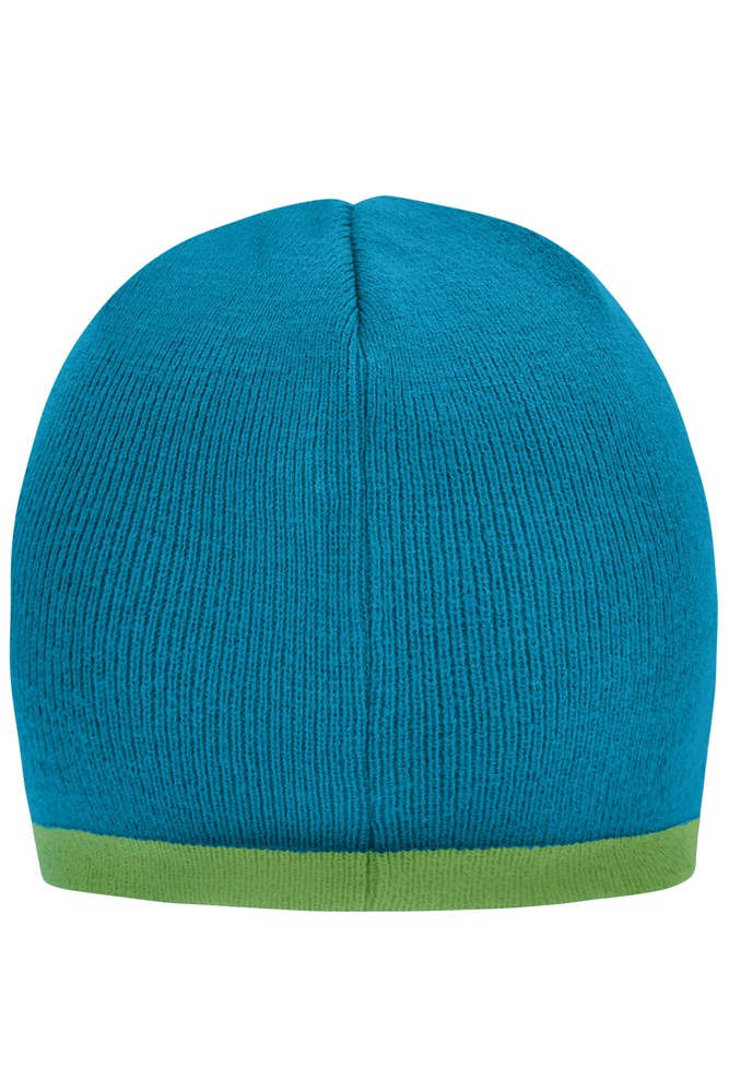 Beanie with Contrasting Border