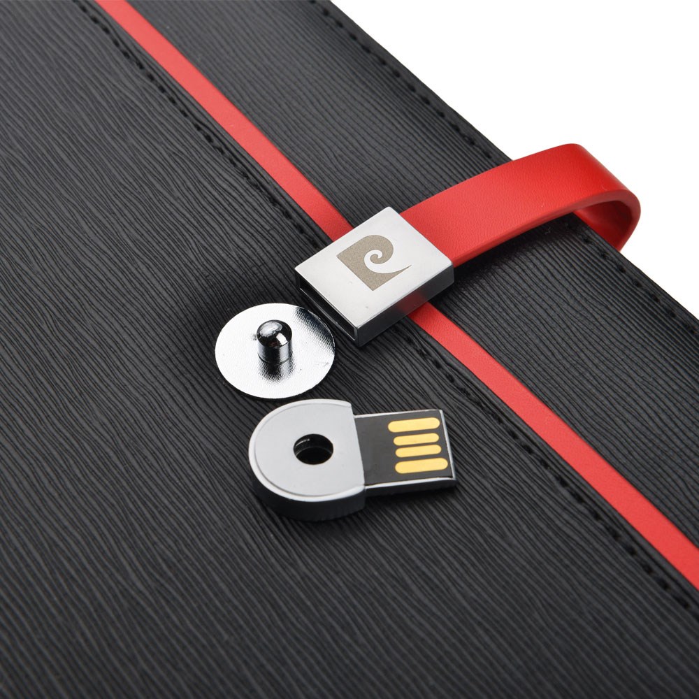 Pierre Cardin® DIMITRI Schreibmappe A4 mit USB Stick