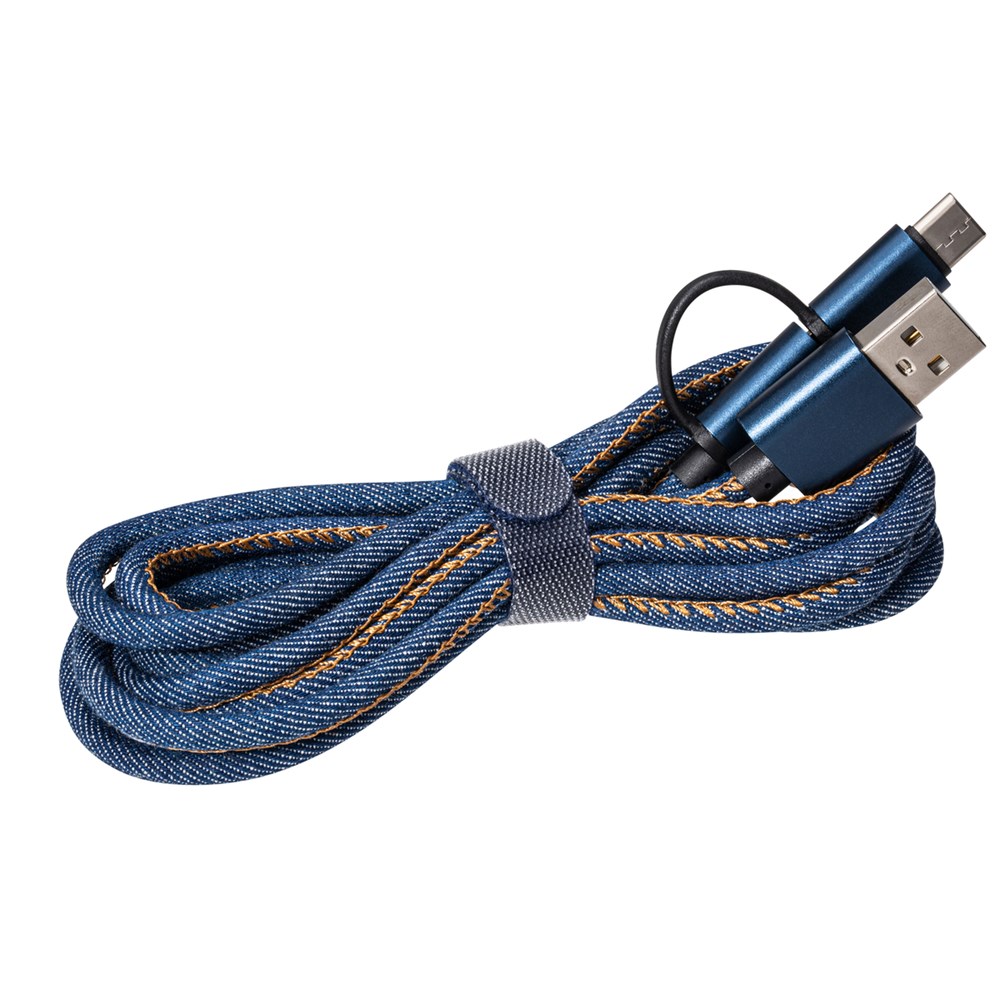 3-in-1 Ladekabel REEVES-DENIM