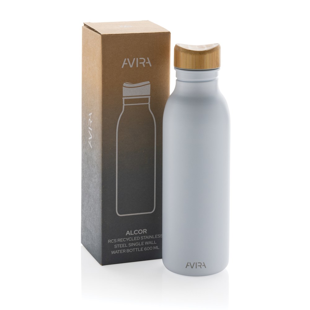 Avira Alcor 600ml Wasserflasche aus RCS rec. Stainless-Steel