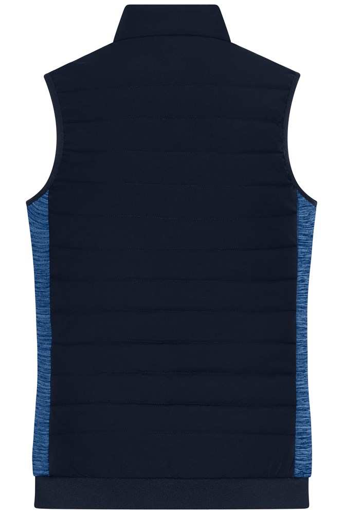 Ladies' Padded Hybrid Vest